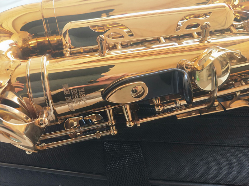 Best quality Golden Alto saxophone YAS-62 Japan Brand Alto saxophone E-Flat music instrument With Mouthpiece