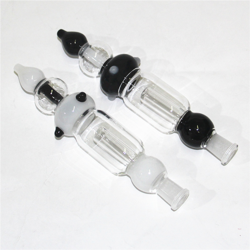 Glas Nectar 14mm Joint Met Titanium Nail Quartz Tips Booreilanden Roken Dab Stro Glas Nectar Pijp