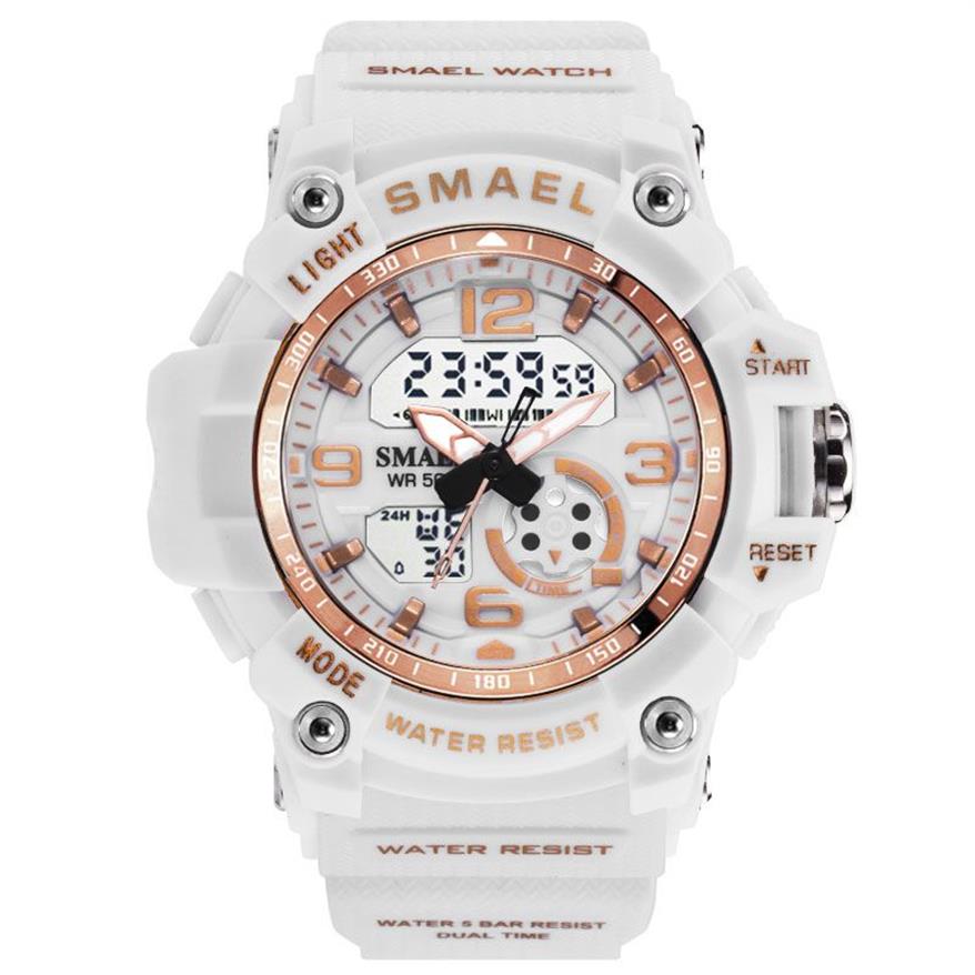 Vrouw Horloges Sport Outdoor LED Horloges Digitale Klokken Vrouw Leger Horloges Militaire Grote Wijzerplaat 1808 Vrouwen Horloge Waterproof1978