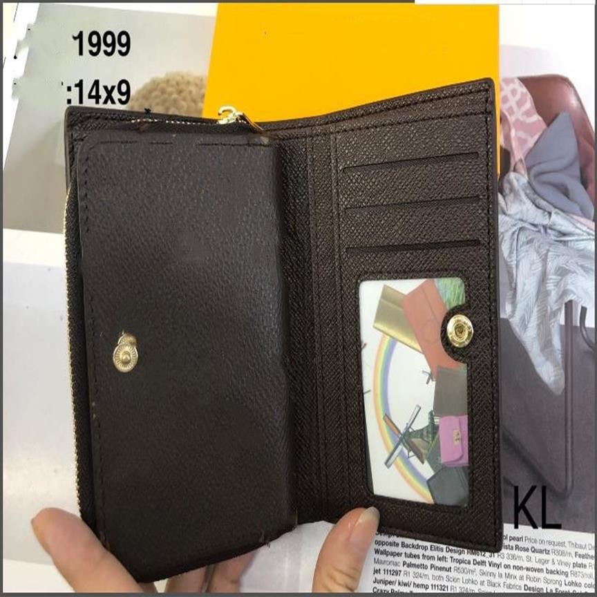 VPU Cuir court portefeuille mode High Quality Treat Card Halder Purse Purse Femme Portefeuille Classic Zipper Pocket217U