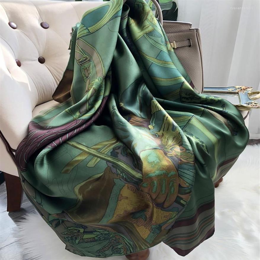 Scarves Mulberry-Silk Scarf Silk Hand Rolled Edges Large Designer Mulberry 140207V