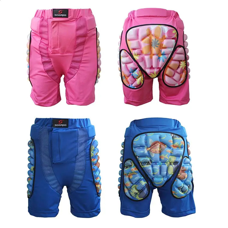 Ski -gepolsterte Shorts Kinder 3D Schutzhip Pad Eva kurze Hosen Ski -Snowboard -Skating -Reitschützer Schutzwiderstand gepolsterter Protecter 231218