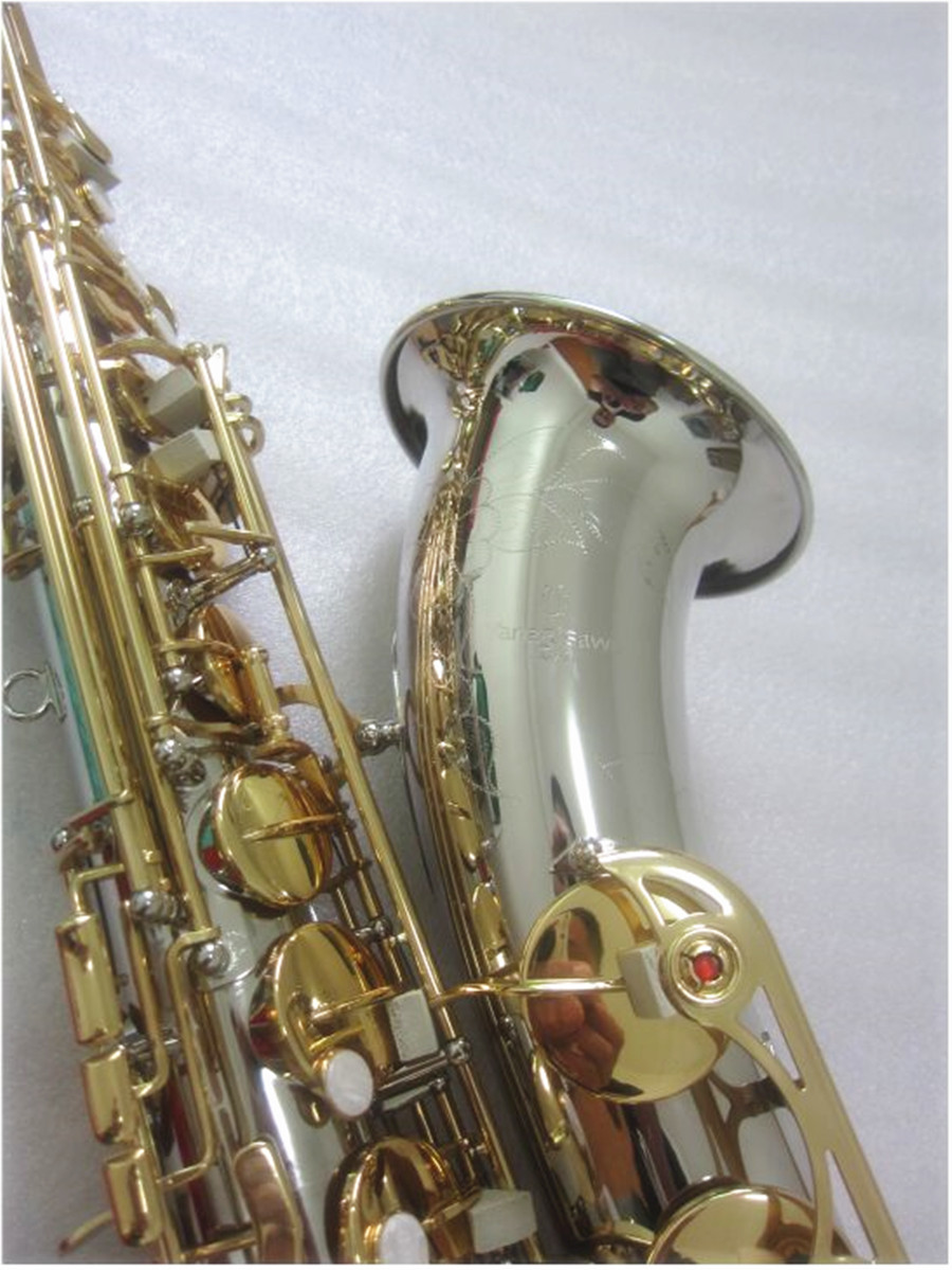Nytt varumärke Japan Best Quality T-W037 B-flat Tenor Saxofon Professional Spela Tenor Sax Music