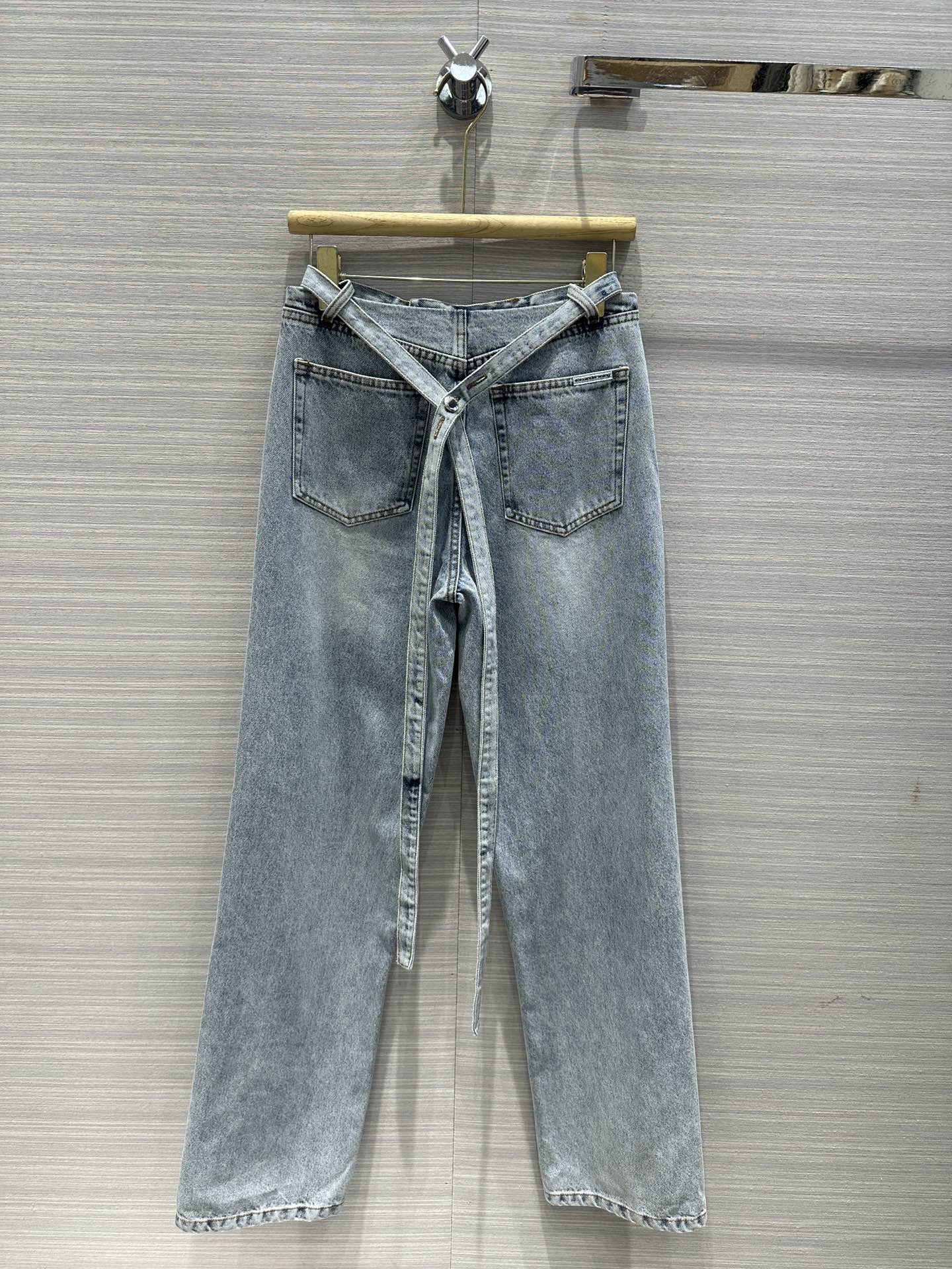 Designer Jeans 2024 Nytt vår sommarmode panelerade märke samma stil byxor lyxiga kvinnors byxor 1219-10