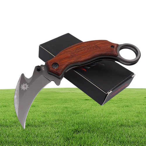 Cs Go Knives Dobrar bolso Mantis Claw Faca 5Cr13Mov Aço Blade Outdoor Faca de engrenagem tática Camping Sobrevivência Faca EDC Tool6680992