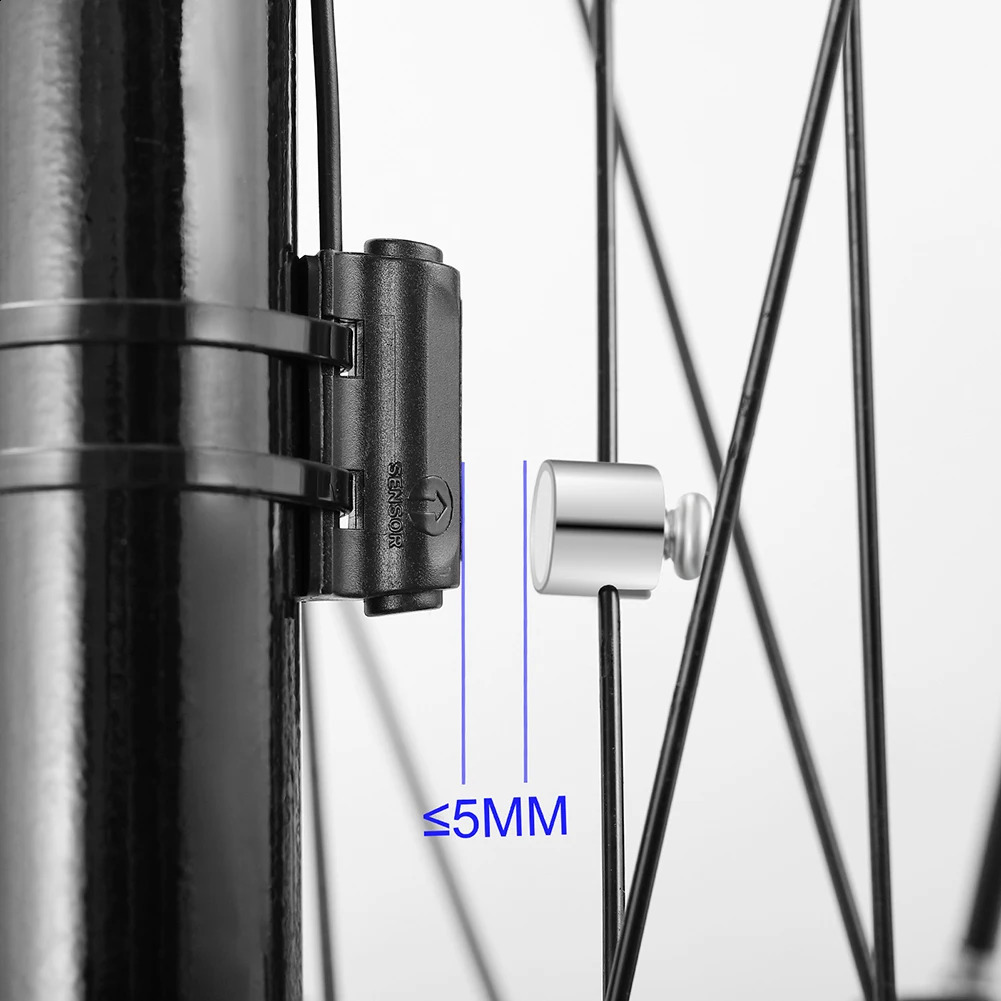 Fahrradcomputer Fahrradcomputer LCD Digitaler kabelgebundener Fahrradcomputer Tachometer Fahrradgeschwindigkeits-Kilometerzähler mit Hintergrundbeleuchtung Fahrradzubehör 231218