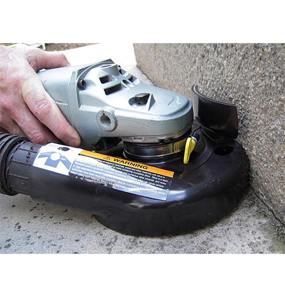 Kit de proteção contra poeira de moagem a vácuo de 7 polegadas para moedor de ângulo portátil conversível universal307c