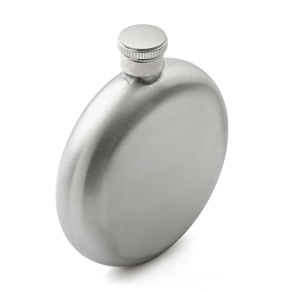 Personalized Round Hip Flask 5 oz for Groomsmen Shower Men's Gifts Birthday Favors Event Keepsake Portable Easily