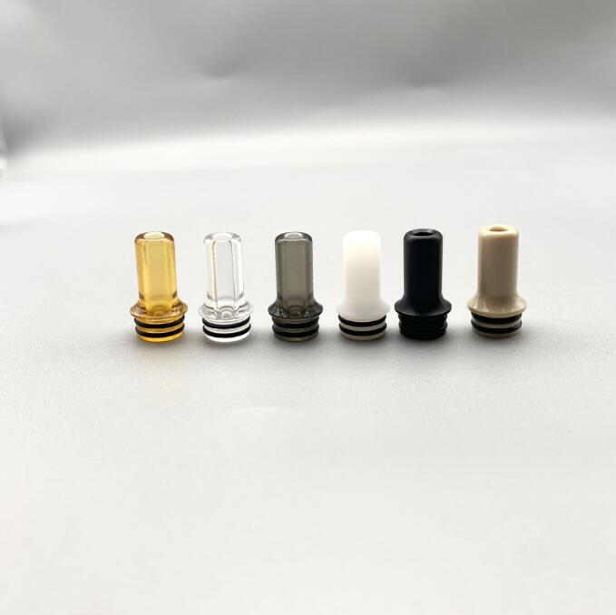 Ultimi 4 stili 510 Drip Tips in resina Bocchino colorato a foro largo sigari di sigarette Atomizzatori serbatoi Accessori fumatori Strumenti