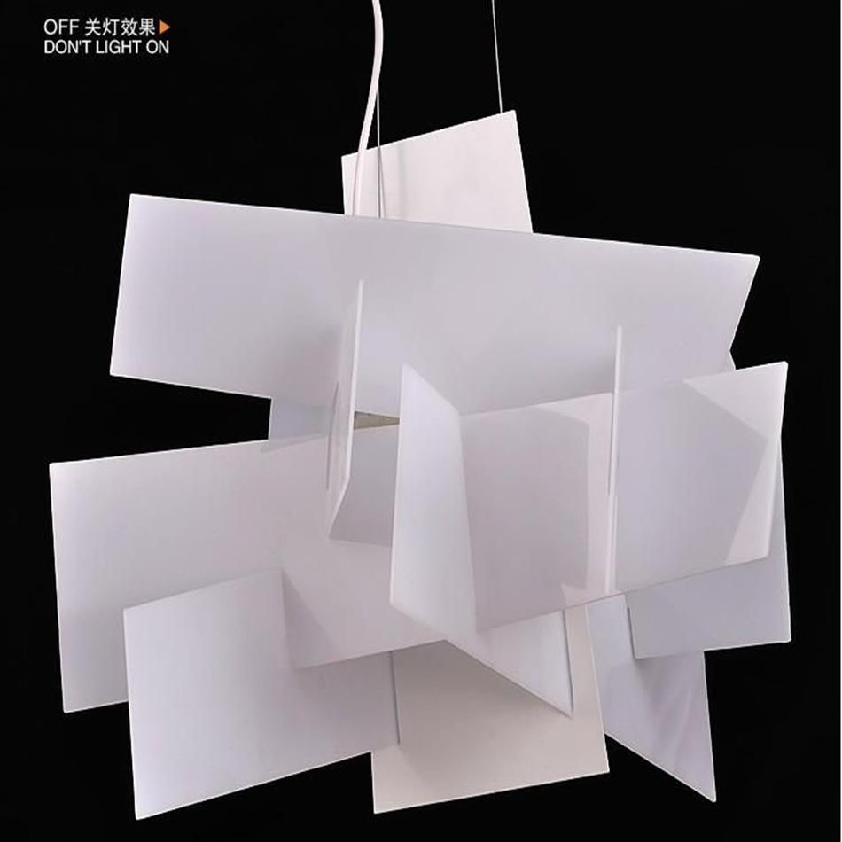 Lámpara Foscarini Big Bang apilable luces colgantes creativas decoración artística D65cm 95cm lámparas de suspensión LED 257U