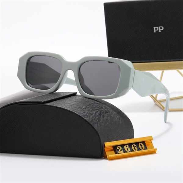 Modedesigner PPDDA Sonnenbrille Klassische Brille Goggle Outdoor Beach Sonnenbrille für Mann Frau Optional dreieckige Signature AAA208