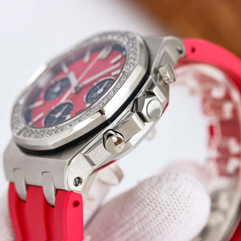 女性が自動機械式運動デザイナーウォッチ37mmステンレス鋼ケースビジネスサファイア腕時計ファッションリストバンドモントレクスブレスレギフト