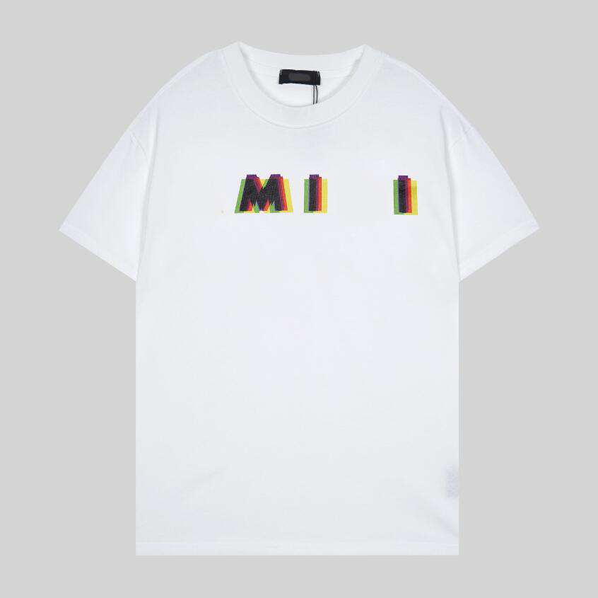Heren Letter Print T-shirts Zwart Mode-ontwerper Zomer Hoge kwaliteit Top Korte mouw Maat M-3XL#84