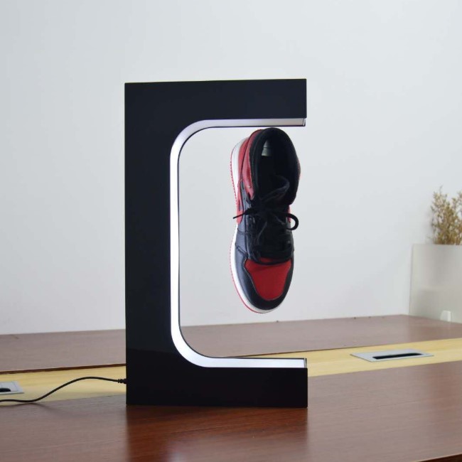 Prodotti Dopshipping sneaker floater supporto macchina levitazione magnetica Supporto galleggiante in acrilico fai-da-te Display scarpe levitanti