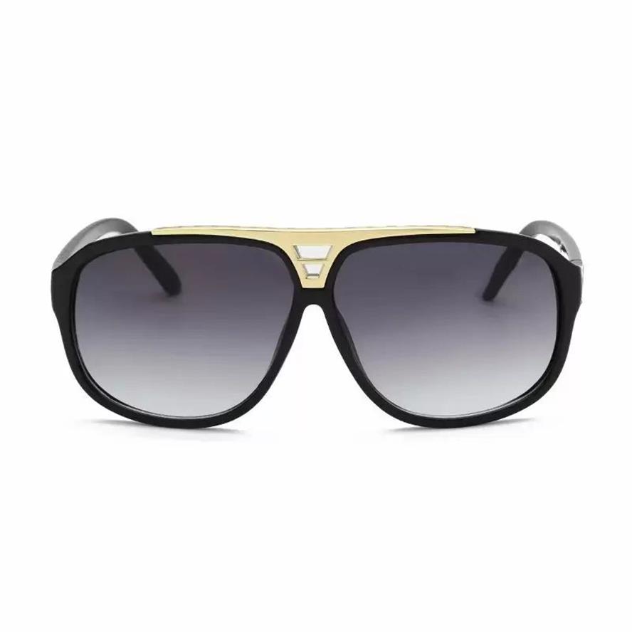 Lunettes de soleil rondes de mode Lunettes de soleil Lunettes de soleil Designer Cadre en métal noir Lentilles en verre foncé de 50 mm pour hommes femmes mieux marron Cases242Z