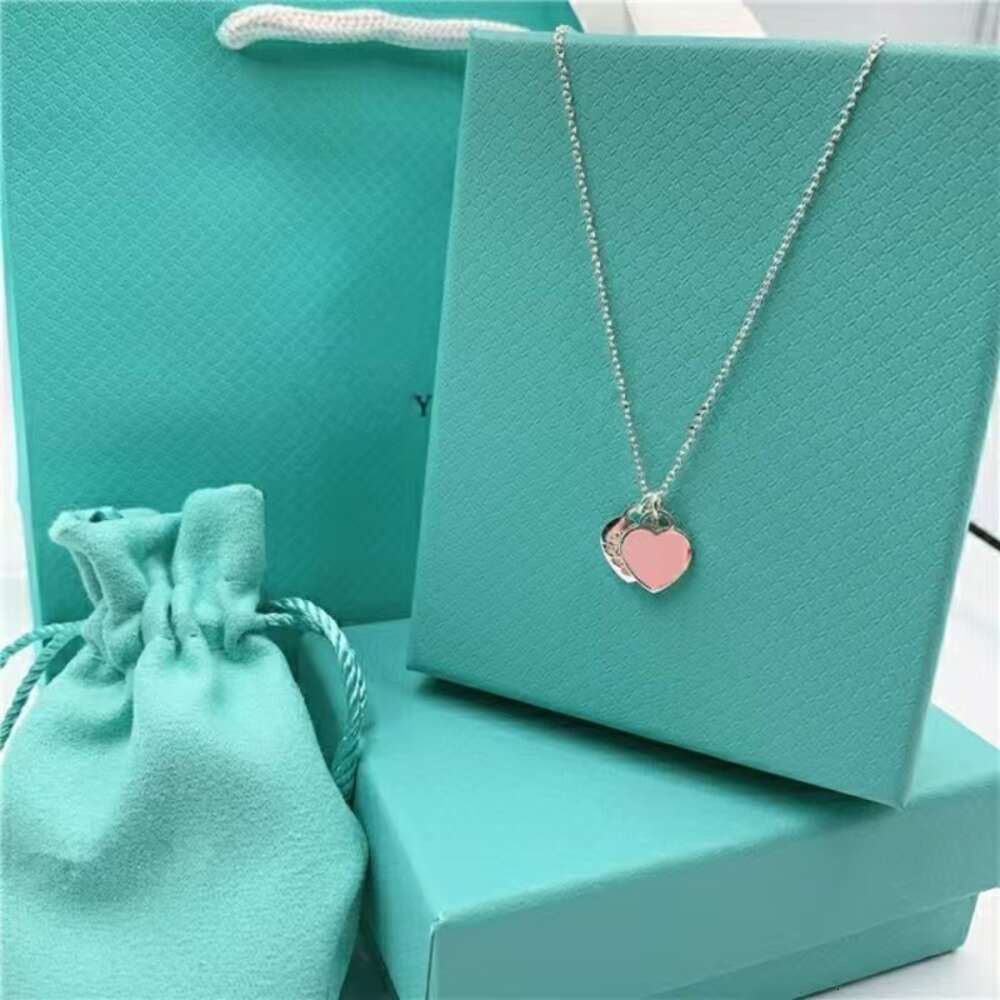 heart necklace pendant necklaces designer for women fashion jewelry woman silver chain designer jewelrys Birthday Christmas Gift Wedding Party