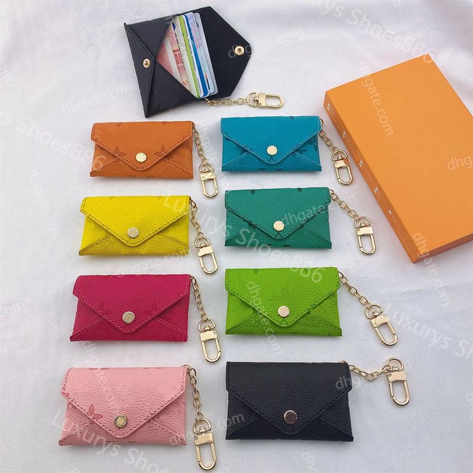 2021 Mini Wallet Soft Leather Long Bag Credit Men's and Dames Wallet Fashion Casual Card Clip No Box252K