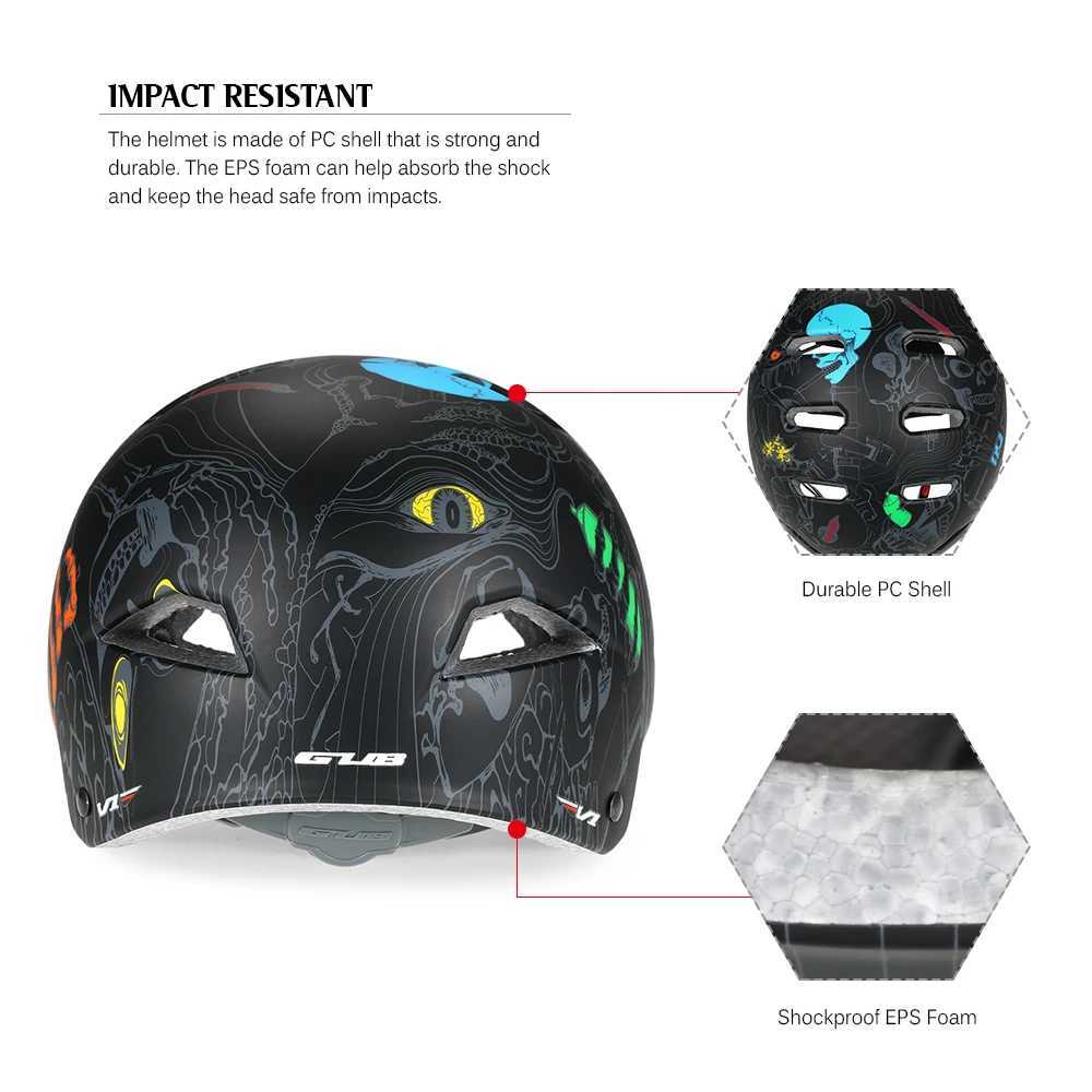 Hełm do wspinaczki Gub Road Rower Hełm dla mężczyzn dla mężczyzn na zewnątrz łyżwiarce wspinaczkowe rower sportowy Casual Cylling Helmet Safety Cap 56-61 cm