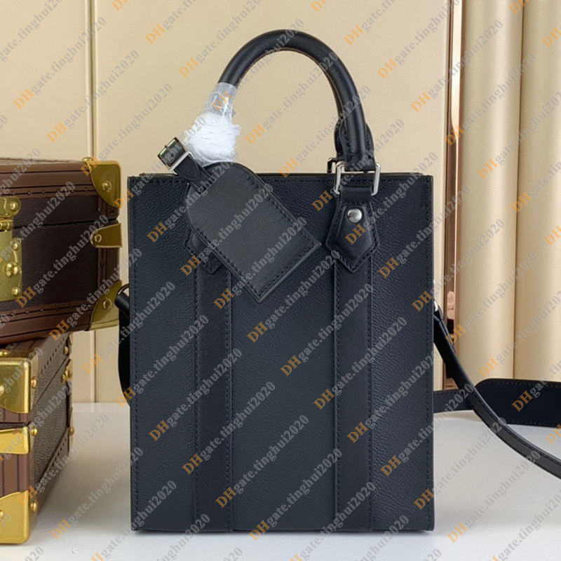 Men Fashion Designe Luxury SAC PLAT Bag Tote Handbag Crossbody Shoulder Bag Messenger Bag TOP Mirror Quality M46453 M46452 M21866 2 Size Purse Pouch