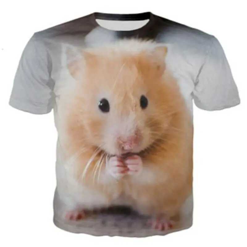 Men's Hoodies Sweatshirts Hamster Domesticated Guinea Pig 3D Print Men's T-Shirts Women Children Tshirt Casual Short sleeve Oversized Hip Hop Tee TopsL231026