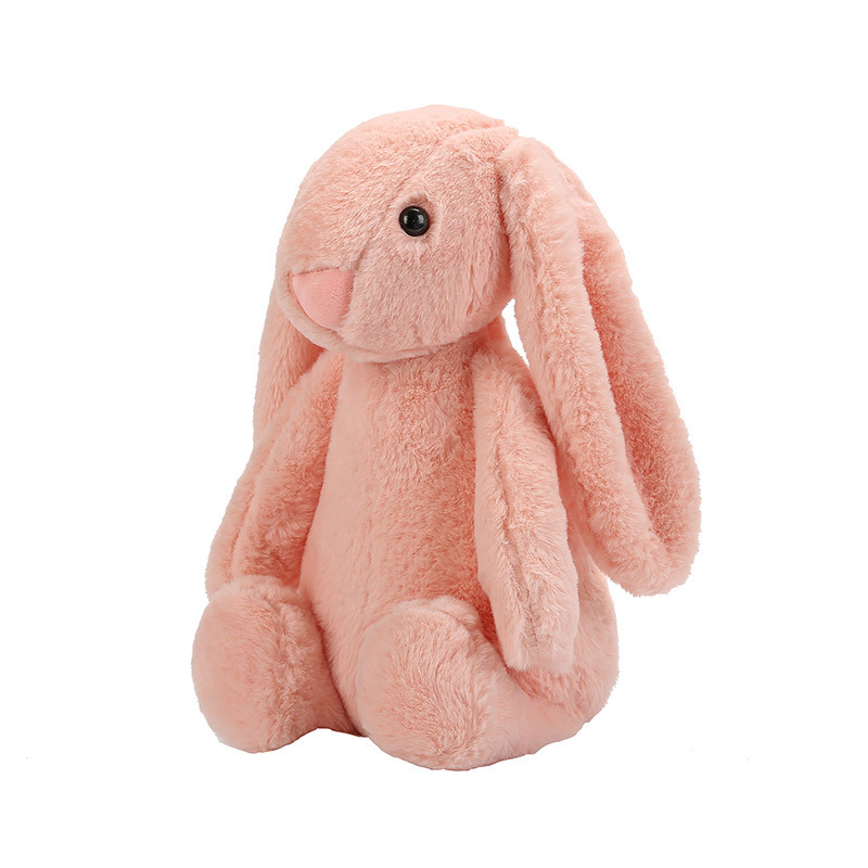 Bunny Plush Toy 35cm Cartoon Soft Long Ear Rabbit fylld Animal Plush Doll Birthday Valentine's Day påskgåvor till barn Vuxna flickvän