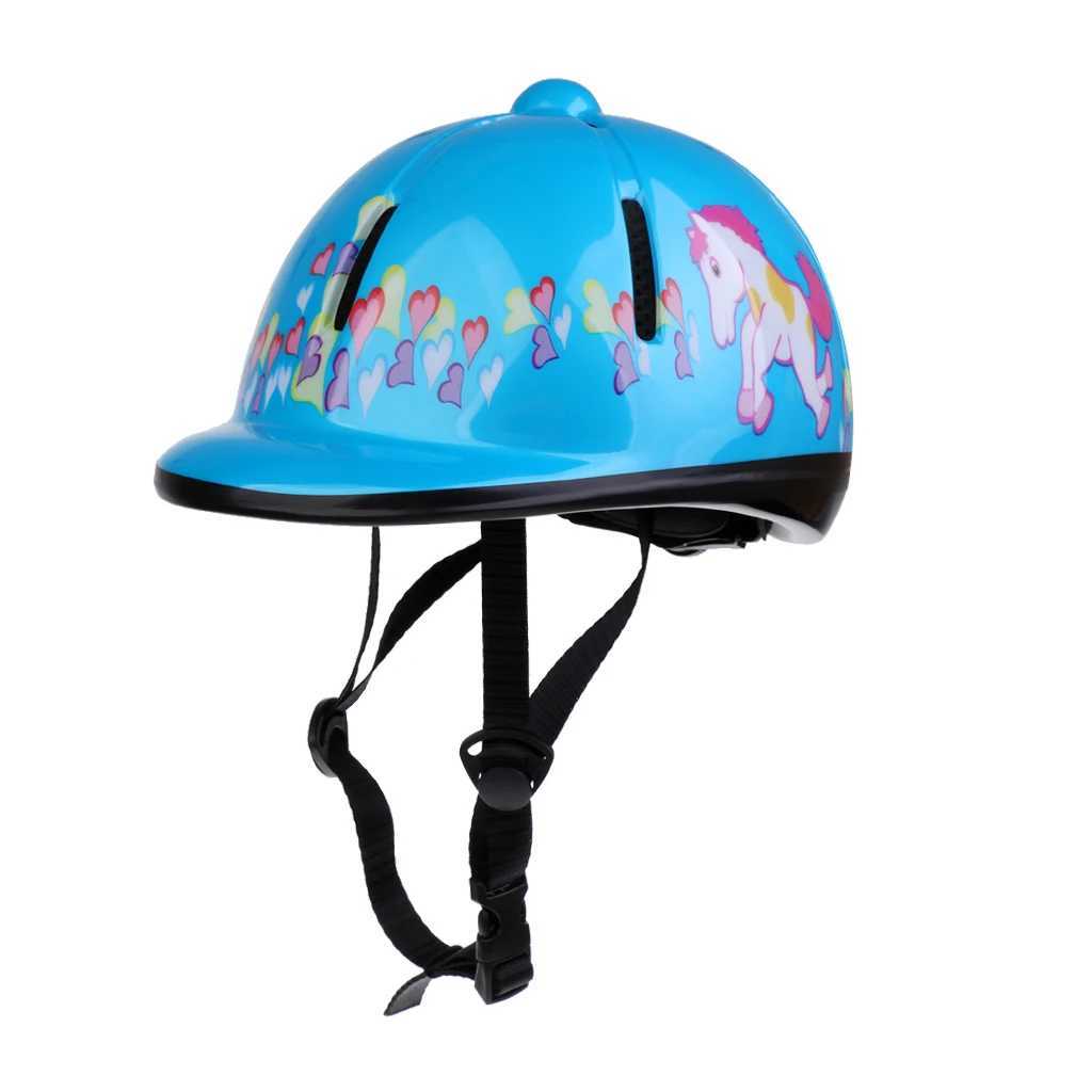 Kletterhelme für Kinder, verstellbare Reitmütze/Helm, Kopfschutzausrüstung, Equestrain-Sicherheitshut – verschiedene Farben