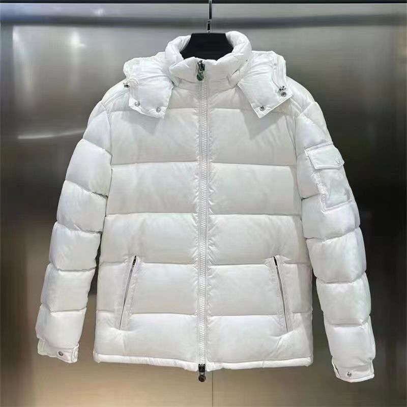 fashion style slimming drawstring padded mens jacket designer puffer jacket warm parka Thickened windproof Winter jacket