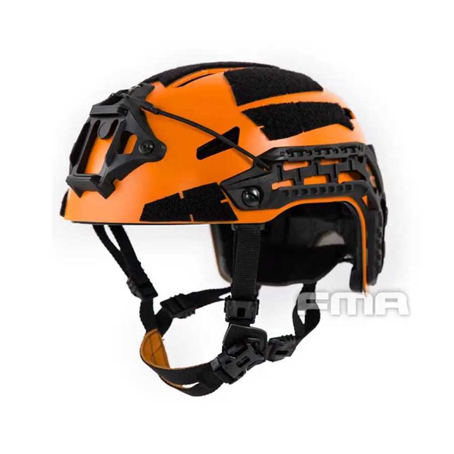 Caschi da arrampicata Casco da arrampicata tattico Airsoft Caiman Casco balistico arancione