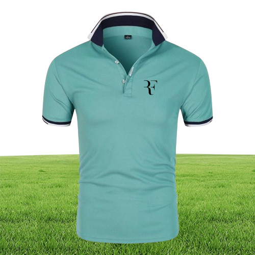 Брендовая мужская рубашка поло F с буквенным принтом, гольф, бейсбол, теннис, спортивный топ, футболка 2207066166575