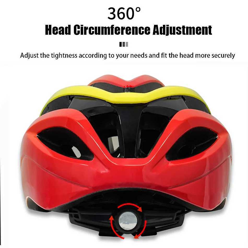 Casques d'escalade Nouveau 2023 hommes casque de cyclisme Cycl femmes casque de vélo de route ultraléger en toute sécurité Ciclismo vélo VTT casque