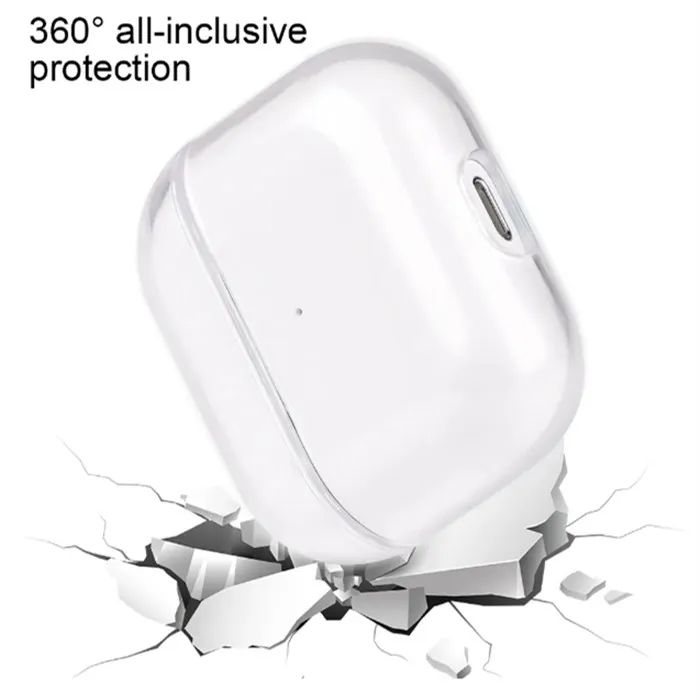 لـ AirPods Pro 2 Pods 3 Max Airphones Airpod Bluetooth Accessories Solid Silicone Cove Cover Cover Apple Wireless Cashproof Case
