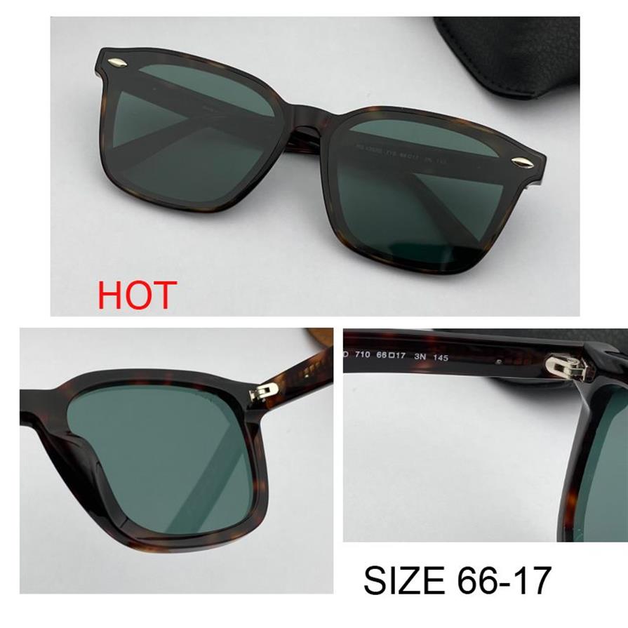 Nueva fábrica de calidad superior Diseñador de estilo Blaze Gafas de sol Gafas de sol cuadradas para hombres mujeres UV400 protección gradiente gafas Gafas de sol 246I