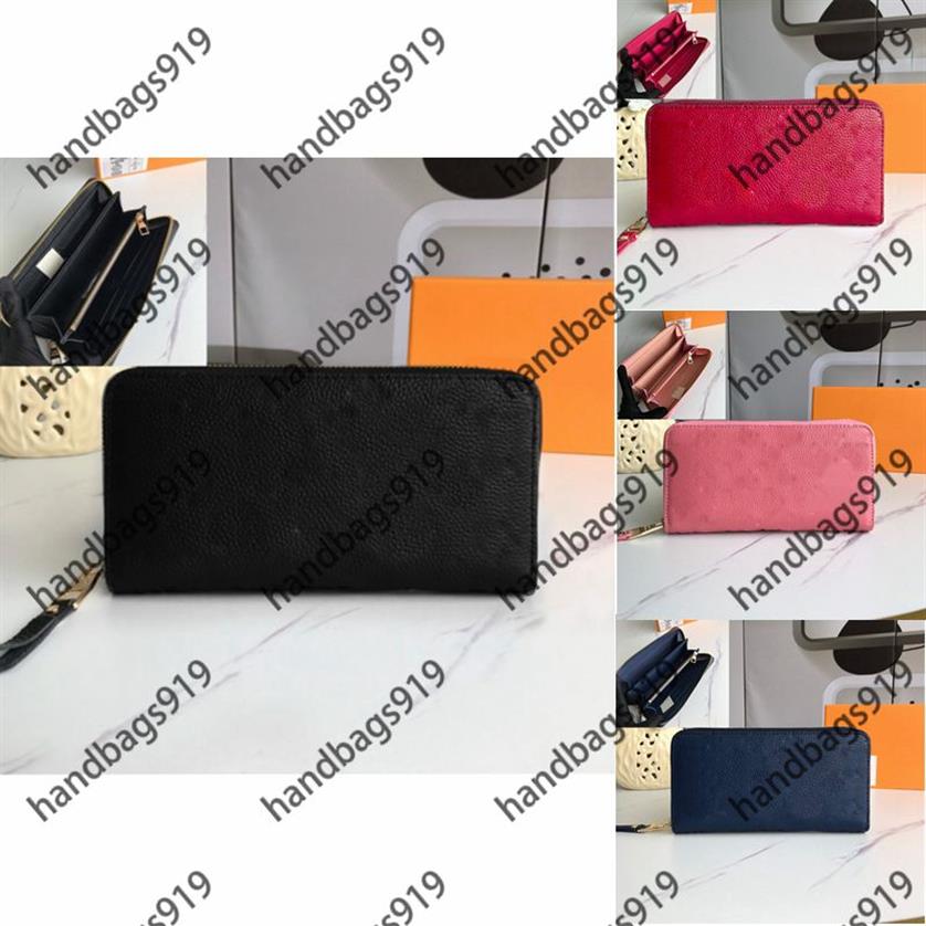 Wallet Wallet Men Women Women 2021 Single Leather Multi-Style Casuale Patroon Classic Casual Wave Solid Color Fashion Portemuleert PU351X
