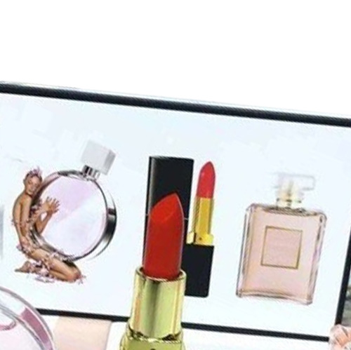 Collezione set di trucco del marchio Matte rossetto 15 ml profumo 3 in 1 kit cosmetico con confezione regalo donne profumi regali Deliv2413094