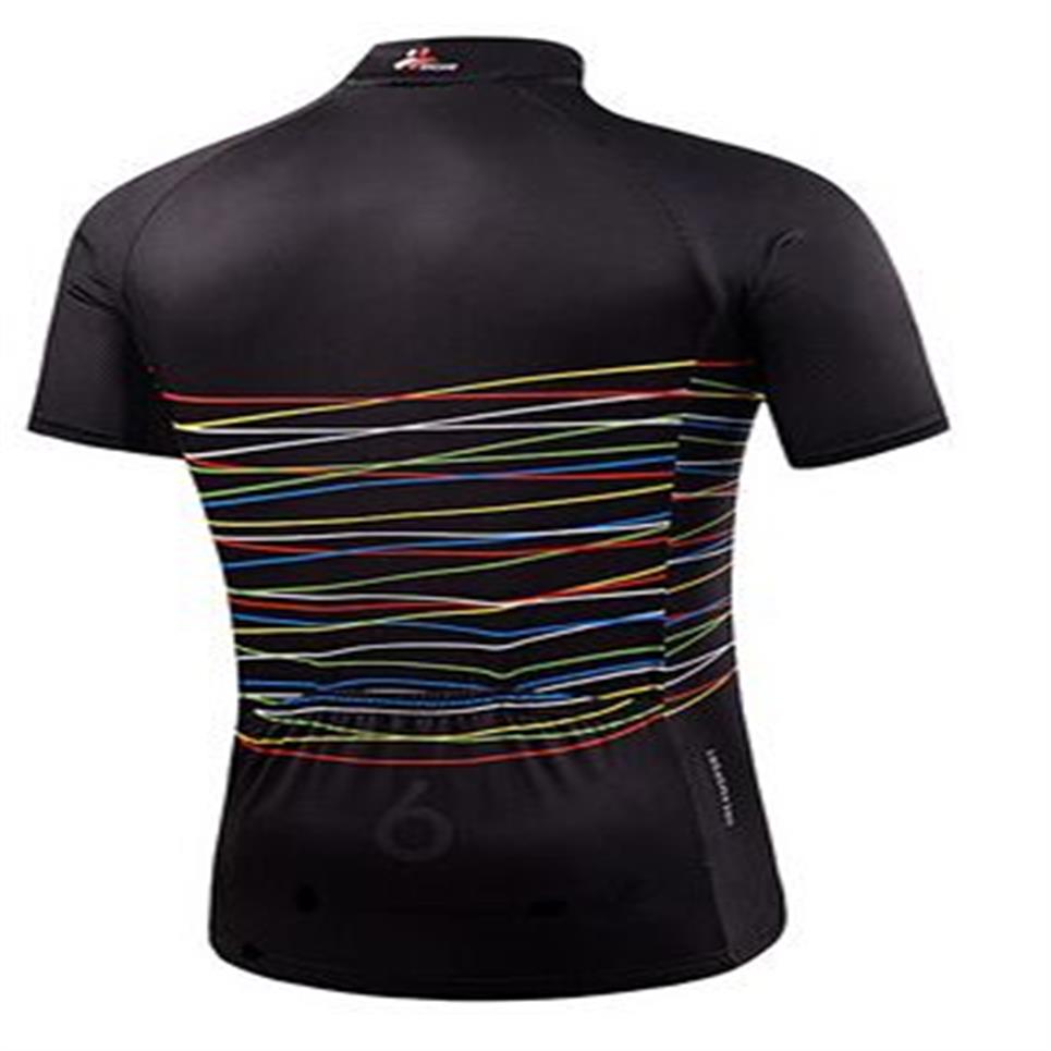 Maglia da ciclismo linea nera 2019 Maillot ciclismo abbigliamento da ciclismo abbigliamento da ciclismo bicicletta D15262K