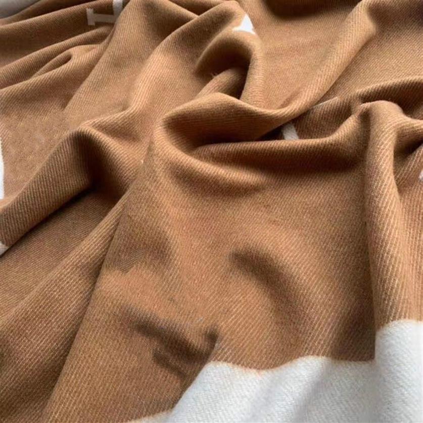 Hengao cobertor grosso sofá doméstico vendendo camelo tamanho grande 145 175cm lã de boa qualidade 5 cores 302m