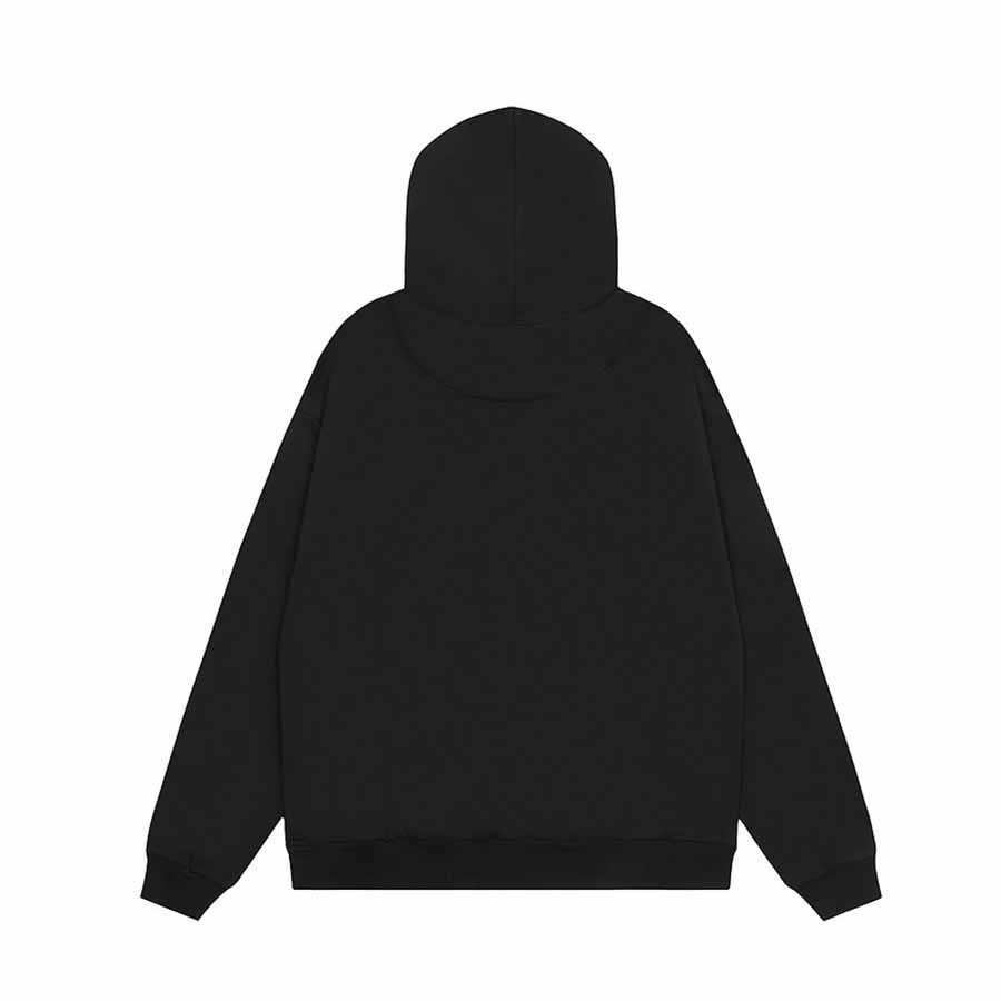 Designer hoodie höst vinter tryckt runda nacke mäns hoodie graffiti lös casual stil par mode trend hög kvalitet topprock