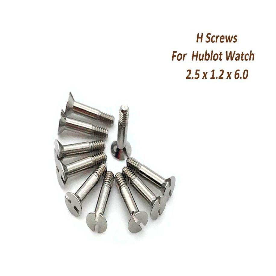 Sleufschroeven en H-schroeven - roestvrij staal gesorteerd voor horloge- en horlogereparaties Reparatieset van 12 maten12957