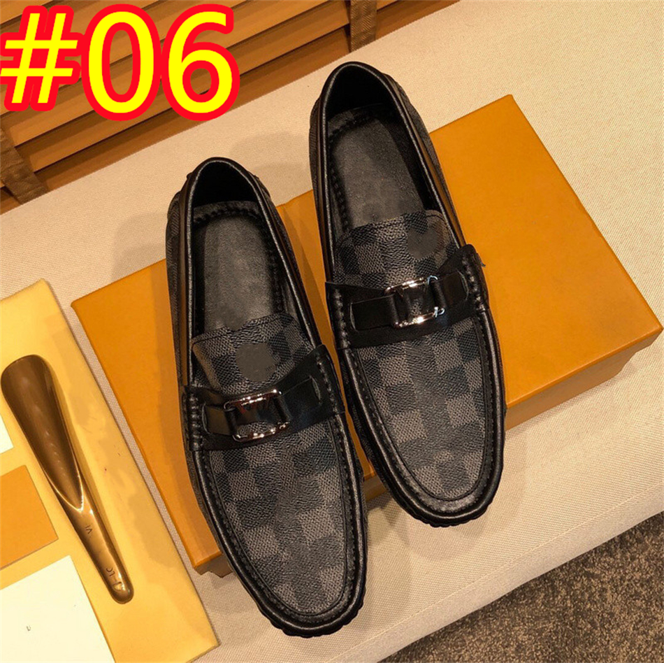 80odell designer loafers män handgjorda läderskor avslappnade körlägenheter slip-on skor moccasins båtskor svart/vit/blå plus storlek 38-46