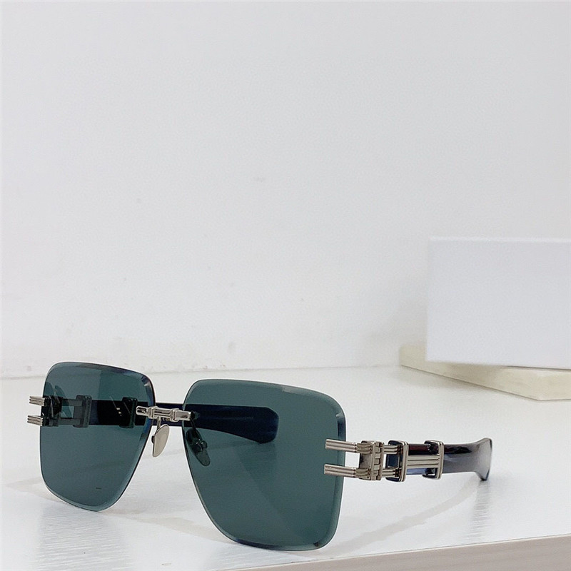 Nowe okulary przeciwsłoneczne Nowe Mody BPS-148B Metal Rame Cut Soczewki Wszechstronny kształt Prosty i obfity styl wysokiej klasy Outdoor Uv400 Ochronne szklanki