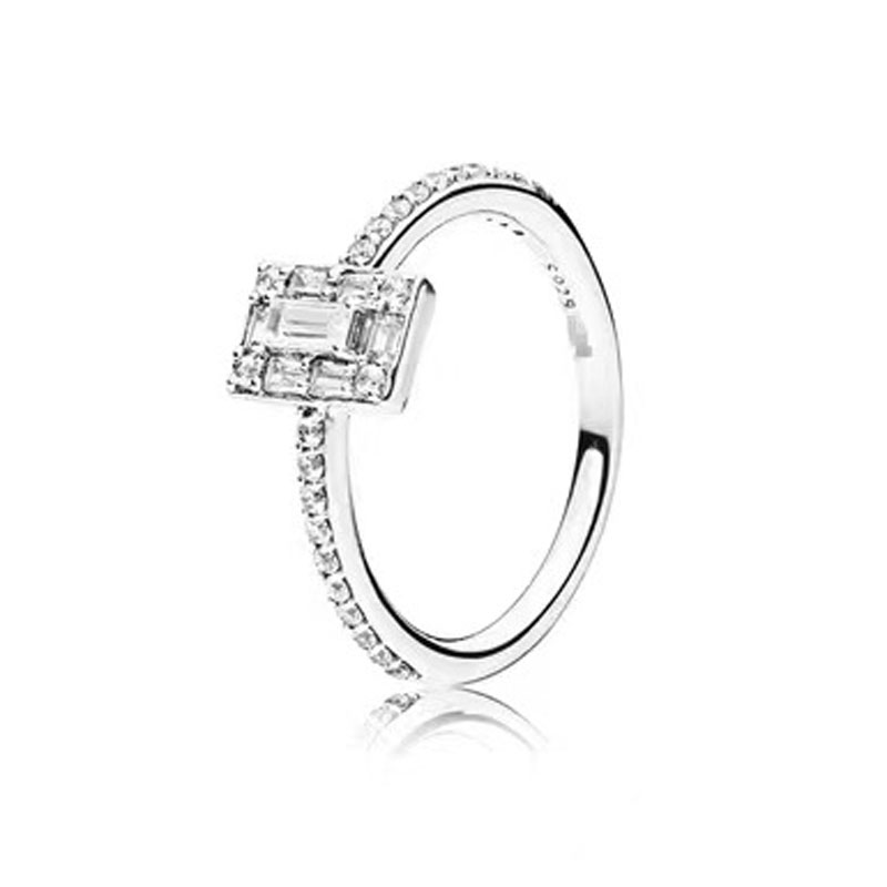 CZ Diamond RING Fit style Wedding Ring Engagement Jewelry for Women Girls