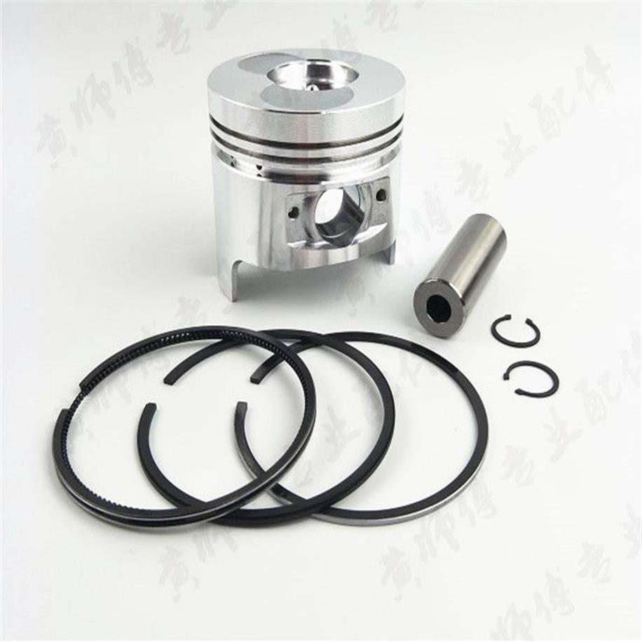 Çin 170F Dizel Motor Kolben W halka klip pimi yeke Kama Kipor Parts290W için Piston Kiti 70mm