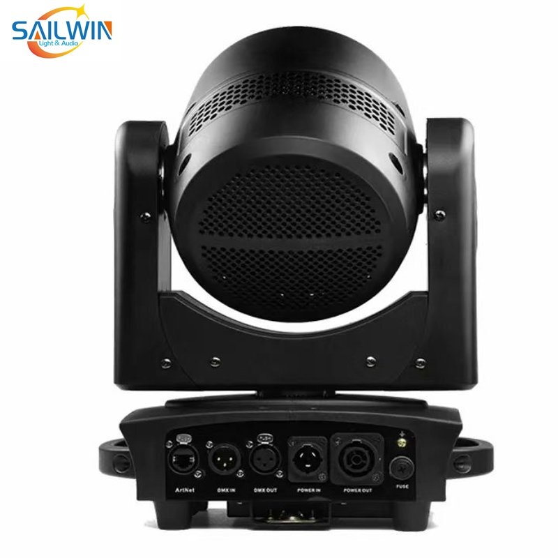 Polonia Stock 7x40W Mini Zoom LED Zoom Moving Head Light Lyre DJ Stage Light con Artnet Klingnet e scansione l'evento feste