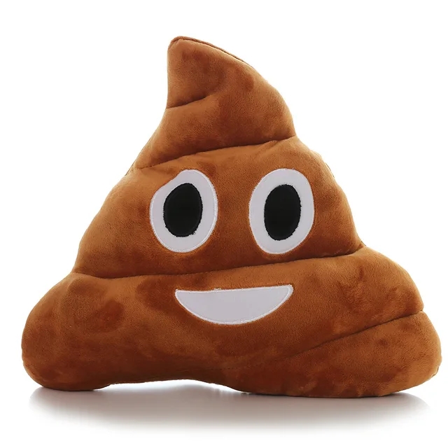 Funny Poop Plush Stuffed Doll Toy Christmas Birthday Halloween Children Gifts Strange poop Pillow