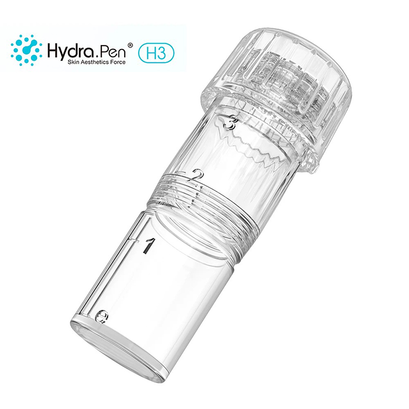 Hydra.pen H3 Microneedle Cartridges 3ml Automatic Import Essence Needles Cartridge 12pins Nano Adjustable Hydra Dermapen Needle Nano-HR HS MTS Tips