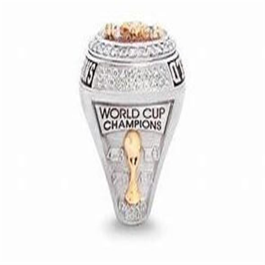 2019 Festival Gift of French World Cup Football Dhampion Ring317f