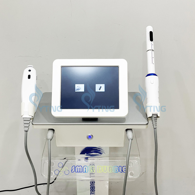 2 inç 1 hifu vajinal sıkma yüksek yoğunluklu ultrason ultrason ultrasonik cilt gençleştirme yüz kaldırma vücut zayıflama spa salon kullanım makinesi