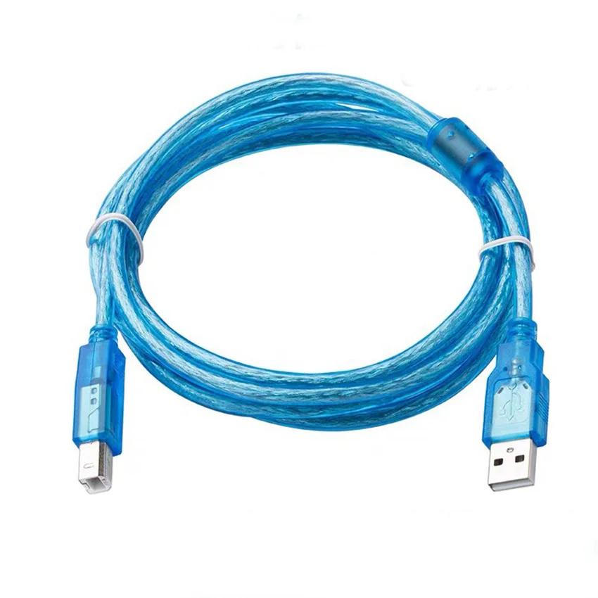 USB 2.0 공개 - 여성 제어 터치 스크린 PLC 프로그래밍 M 케이블 검은 통신 USB 케이블
