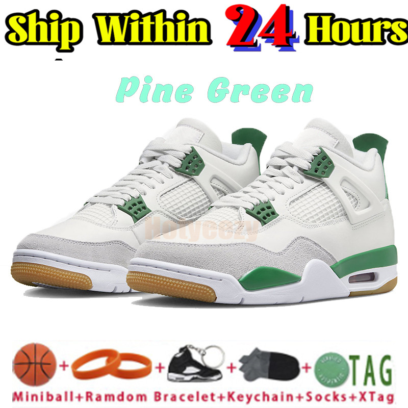 Rode cement 4 Heren basketbalschoenen 4s donder Militaire Zwarte kat Frozen Moments dennengroen seafoam middernacht marine universiteitsblauw rommelig dames sneakers heren trainers