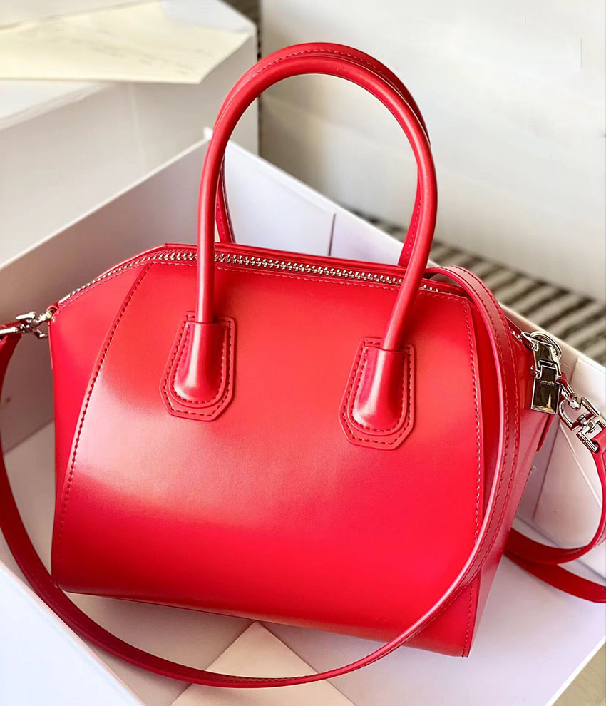 Designer shoulder bags Women Luxury Cross body flat hobos large volume smooth leather handbags detachable strap 22*27*13cm